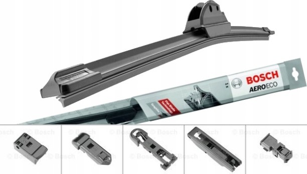 BOSCH AeroEco AE15 380mm (15") Wiper Blade - Single Blade Hardwire Kit