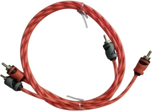 Bassmasters Connex RC1 Rca Plugs 1 Metre (2 Male to 2 Male) Hardwire Kit
