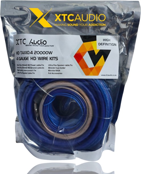 XTC HD TAXI0.4 20000W 4G TAXI WIRING KIT Hardwire Kit