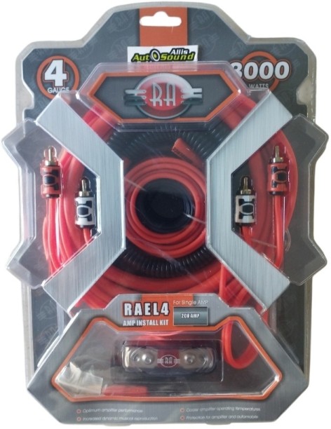 Reference Audio RAEL-4 Wiring Kit 4 Gauge Hardwire Kit