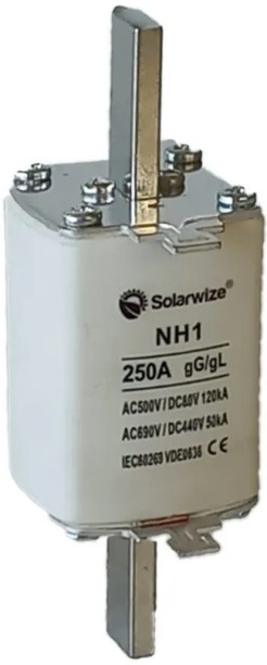 Solarwize Protection – Battery Fuse Link 250 Amp DC. Hardwire Kit