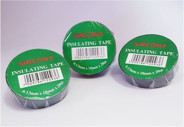 SiRCONY Electrical Insulation Tape (20m) - 10 PACK Wiring Cover