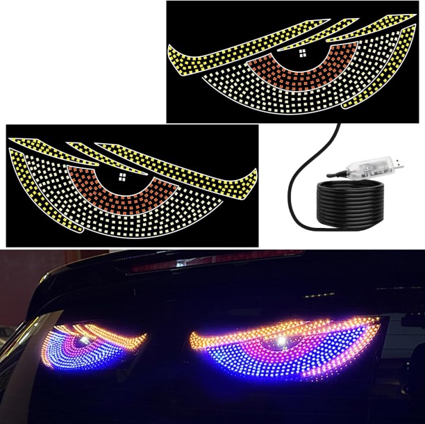 Milky Way Devil's Eye LED color lights on car windshields Wiring Harness