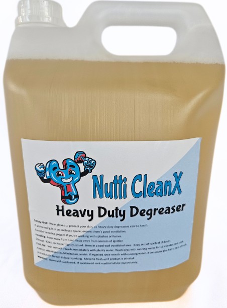 Heavy Duty Degreaser Heavy Duty Degreaser used for engines, machinery, paved areas, concrete. Removes oil, grease Petrol Engine Cleaner