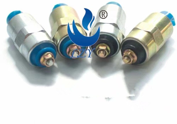 Huanix 10pcs 7185-900W 12V 24V Shutdown Stop Solenoid Valve Fits J904630 83981012 CAV 7167-620A 7167-620B Fuel Injection Pump~2990 Ignition Module Steel