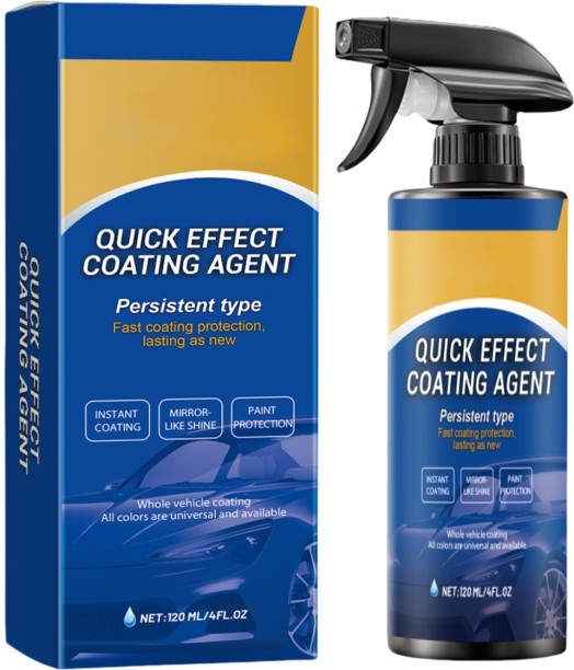 RAR Car Coating Spray, Sopami Quick Effect Coating Agent, Quickly Coat Car Wax-Easy to Use Polish Spray Waterless Wash Wax, 16.9 fl.oz - 500ml (1 Set) Liquid Vehicle Glass Cleaner