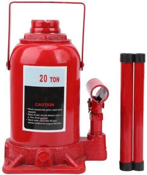 Prime Mart 20 Ton Heavy Duty Bottle Hydraulic Lifting Jack Vehicle Jack