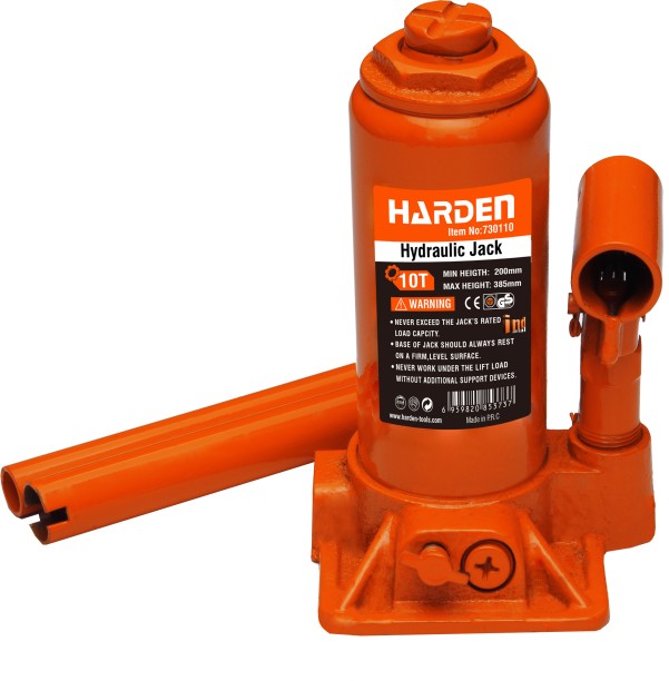 HARDEN Bottle Jack 10 Ton Vehicle Jack