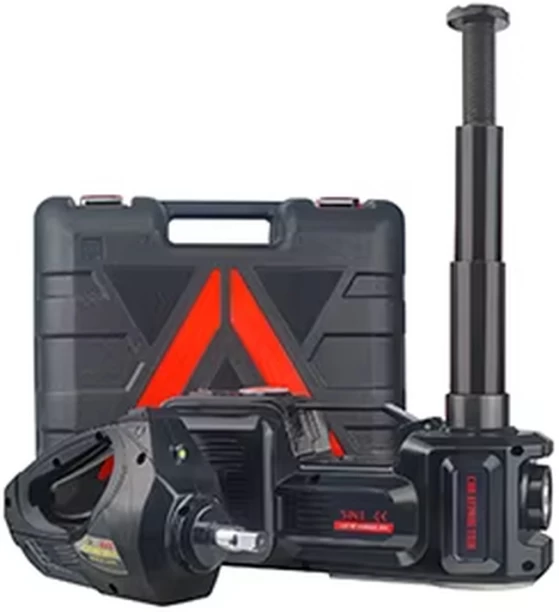 P Concepts Electric Car Jack Kit 5Ton 12V Hydraulic Car Jack with Inflatable Pump Electric Wrench Lifting Machine Air Pump Vehicle Jack