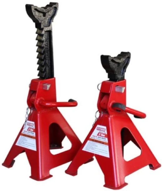 MAKTKL 3Ton Steel Adjust Jack Stands/Car Emergency Low Profile Lift Hand Tool Vehicle Jack Stand