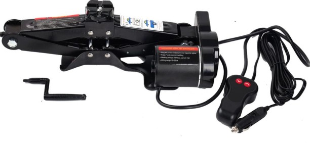 BLD Electric Car Jack Kit - Auto Vehicle Floor Jack 2 Ton Scissor Jack Lift Vehicle Jack