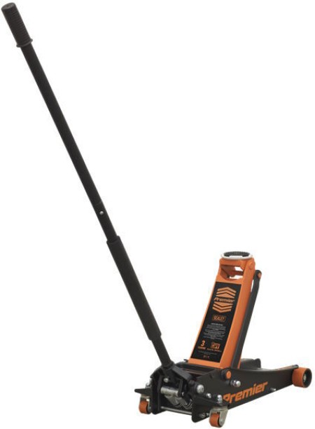 Sealey 3040AO 3 Tonne Rocket Lift Orange Vehicle Jack