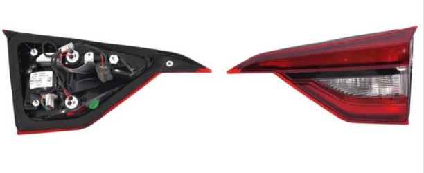 OE Magnite 21- Tail Lamp RH Inner OEE Back Up Lamp Car Halogen for Nissan (12 V, 55 W)