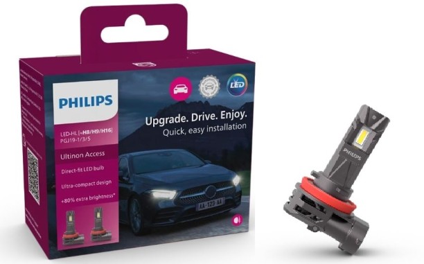 Philips H8, H9, H11, H16 UltinonAccess Pro2500 11366U2500CX Headlight Car, Motorbike, Truck LED for TOYOTA, FORD, ISUZU, SUZUKI, VW, OPEL, MAHINDRA, RENAULT, NISSAN, BMW, MERCEDES, audi (12 V, 20 W)