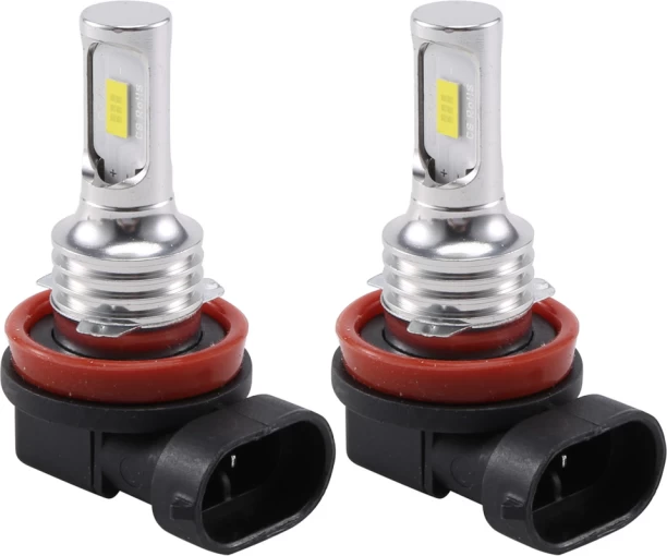 Gocutte Super Bright H8 H9 H11 LED Headlight Bulb Kit HIGH/LOW Beam Light 8000LM 8000K Ice Blue 80W Headlight car LED for any (12 V, 80 W)