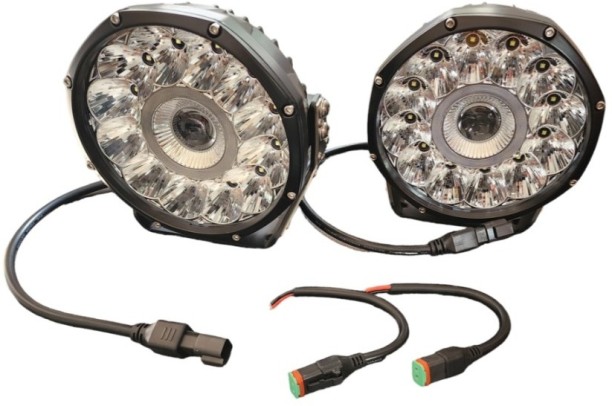 EJC EJC LED FARODE LASER 7INCH SPOTLIGHT Headlight Universal LED (12 V, 120 W)