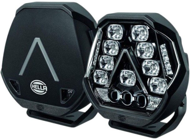 Hella AN871 Antares 9″ LED Daytime Running Light with Plug & Play Harness Headlight Cars LED (12 V, 60 W)