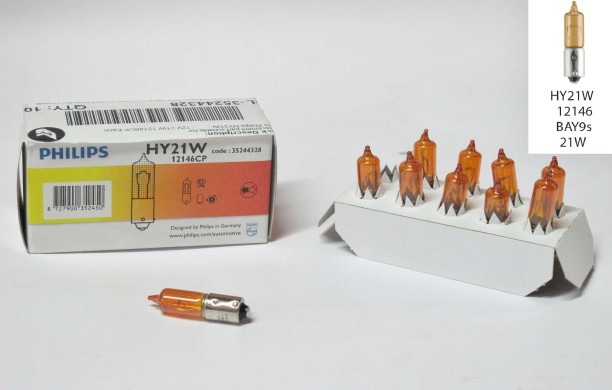 Philips HY STD 12146CP Headlight Car, Motorbike, Truck Halogen for TOYOTA, FORD, ISUZU, SUZUKI, VW, OPEL, MAHINDRA, RENAULT, NISSAN, BMW, MERCEDES, audi (12 V, 21 W)