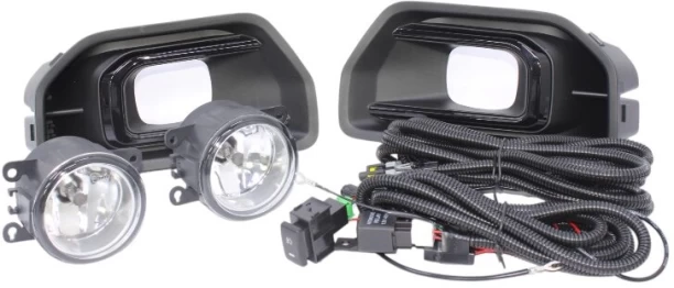 AutoStyle Bumper Foglight Kit suitable for Ford Ranger 2023+ – set (non-oem) Fog Lamp Car LED for Ford (12 V, 30 W)
