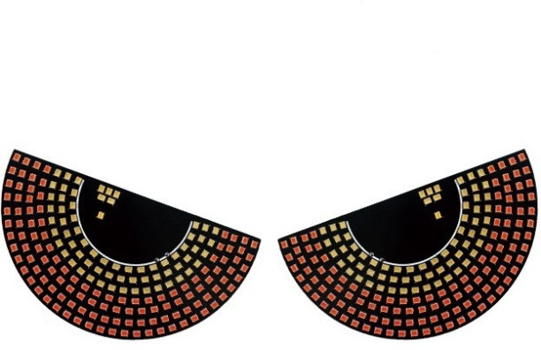 Ekoshay Car atmosphere light Interior Light Universal type LED (5 V, 5 W)