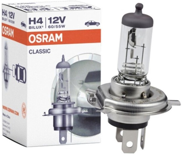 OSRAM 64193CLC H4 Classic Headlight Car Halogen for Various (12 V, 55 W)
