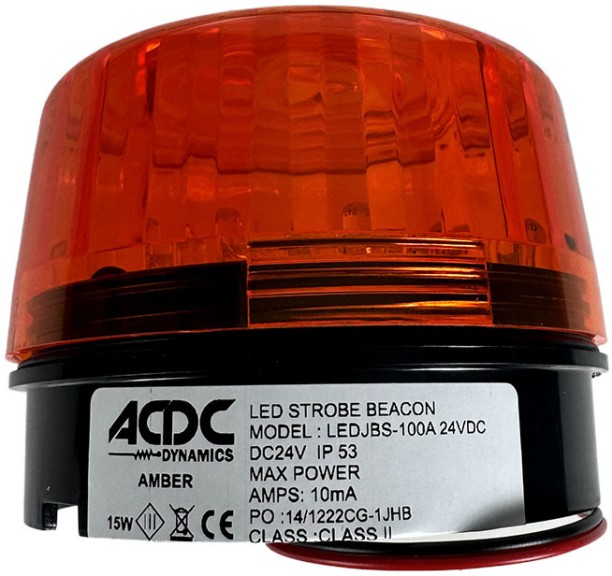 ACDC LEDJBS-100A 24VDC Back Up Lamp Industrial Incandescent for 1 (24 V, 25 W)