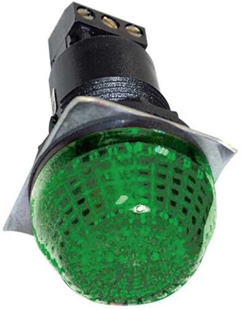 Auer Signal 80050C313-GN Dash Light Industrial machinery Incandescent for Industrial vehicles (230 V, 4.4 W)