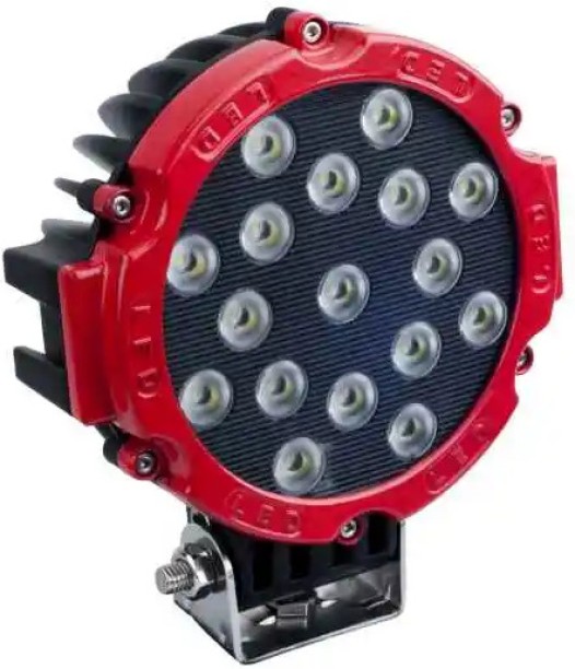 50W Lumen Flux Spotlight Bright Fog Lamp Universal LED for All Vehicle Types (12 V, 51 W)