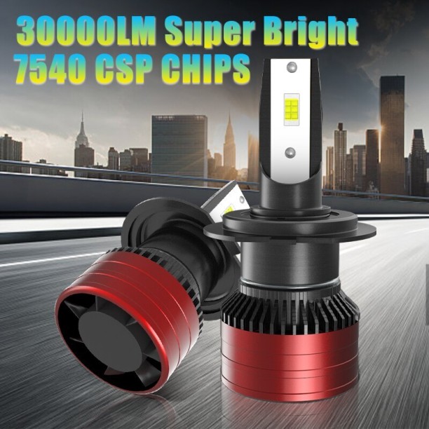 MAX H4,30000LM Super Bright Fog Lamp Car, Motorbike Halogen (12 V, 55 W)