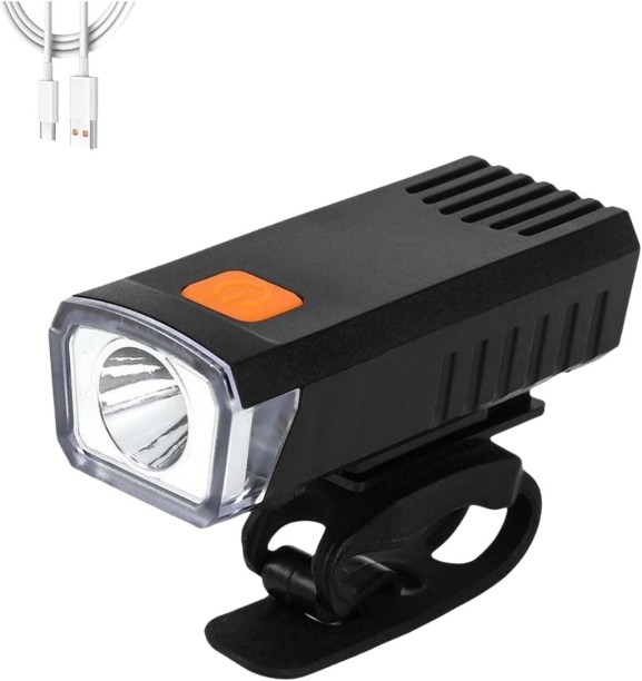 Bloo LED Waterproof Rechargeable Bike Headlight Dash Light 1 LED for 1 (220 V, 100 W)