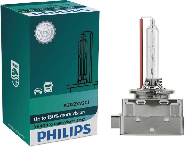 Philips D1S XtremeVision Gen2 85415XV2C1 Headlight Car, Motorbike, Truck Halogen for Various (12 V, 35 W)