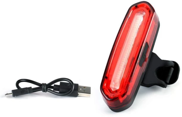 Gocutte Ultra Bright LED Bike Tail Light, USB Rechargeable Bicycle Rear Light, IPX6 Waterproof and Easy Install Helmet Light Tail Light bike LED for bike (12 V, 5 W)