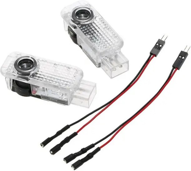 Car LED Door Logo Light Car LED Door Logo Light Side Marker Audi LED for Audi (12 V, 5 W)