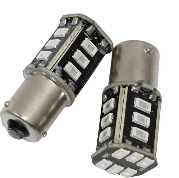 Hella BA15S-LED-12SMD Tail Light Car / Motorcycle (Universal Fit) LED (12 V, 5 W)