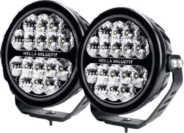 HELLA VF69072 VALUEFIT SUPERNOVA 7" Spotlight Kit Fog Lamp Bakkie LED for Various (12 V, 80 W)