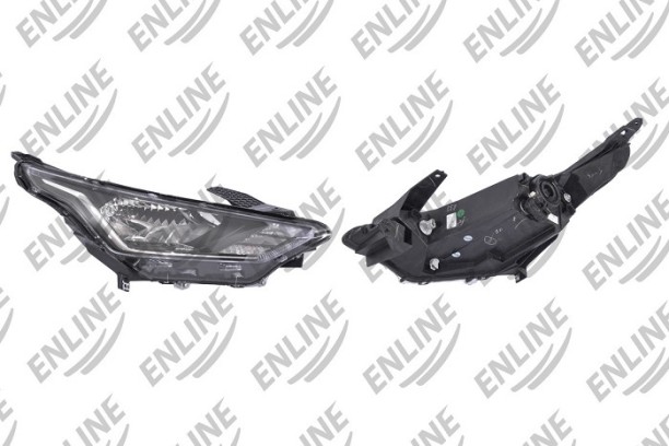 OE Right (260106VA0A) Headlight CAR Halogen for Nissan (12 V, 55 W)