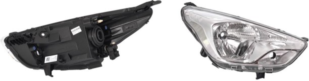 OE Right (E4B513100AA) Headlight CAR Halogen for Ford (12 V, 55 W)