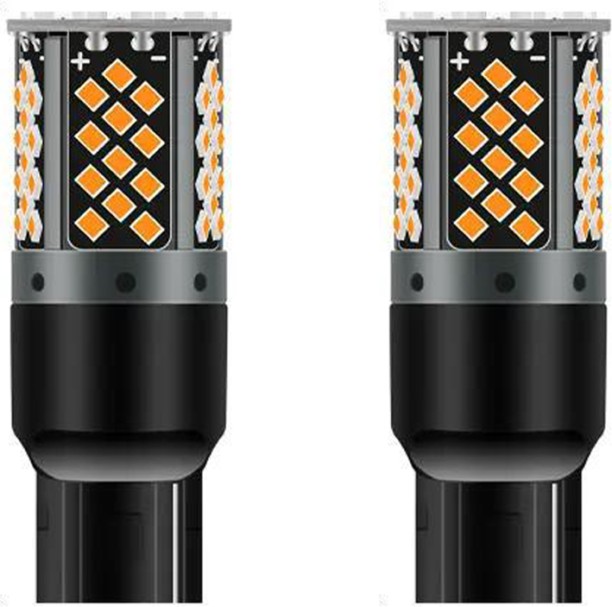 KINGLED T20 7440 Amber Indicator Light Canbus LED for Automotive Vehicles (12 V, 20 W)