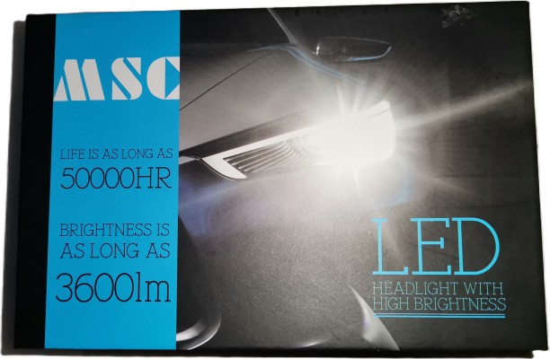 MSC H4 8000k Headlight Car, Bakkie, Van LED for Various (12 V, 30 W)