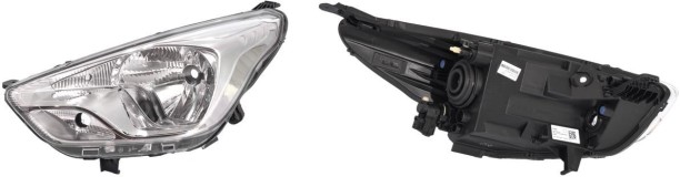 OE Left (E4B513101AA) Headlight CAR Halogen for Ford (12 V, 55 W)