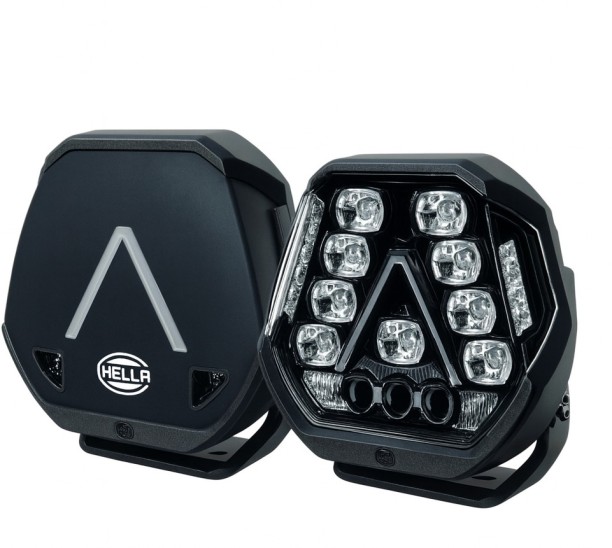 Hella Black Magic 9" LED Spotlight Headlight Car / SUV / Bakkie / 4×4 LED (12 V, 80 W)