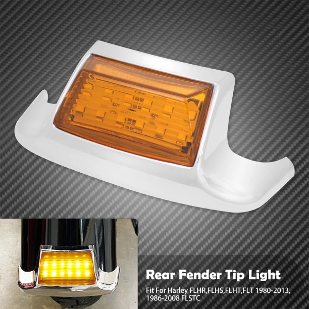 Maxpower Amber Rear light 2 Back Up Lamp Car LED for NATFIRE (12 V, 1 W)