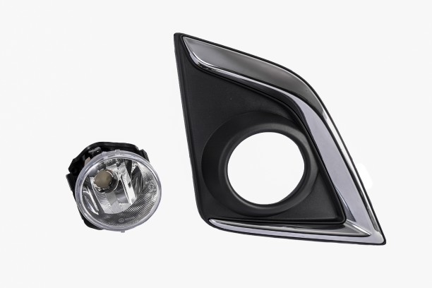 ENLINE KB6 16- Fog Lamp RH W/Cover (Chrome Fog Lamp Car Halogen for Isuzu (12 V, 55 W)