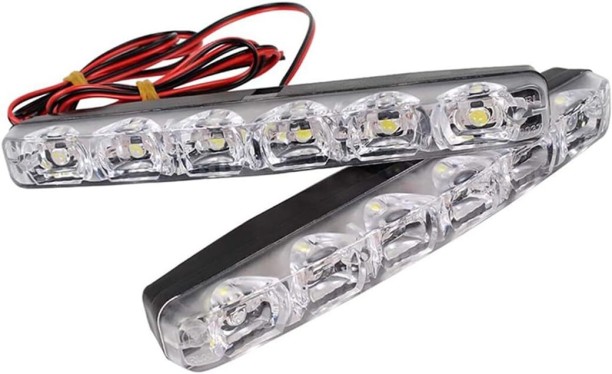 Just Simplified Super Bright Car Day Time Running Fog Lamp All Vehicle Types LED for NA (12 V, 12 W)