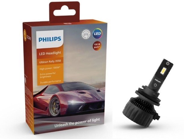Philips H11 Ultinon Rally 11362U3550X2 Headlight Car, Motorbike, Truck LED for TOYOTA, FORD, ISUZU, SUZUKI, VW, OPEL, MAHINDRA, RENAULT, NISSAN, BMW, MERCEDES, audi (12 V, 50 W)