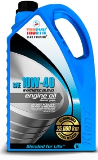 Klenz SAE 10W-40 Engine Oil - Synthetic Blend