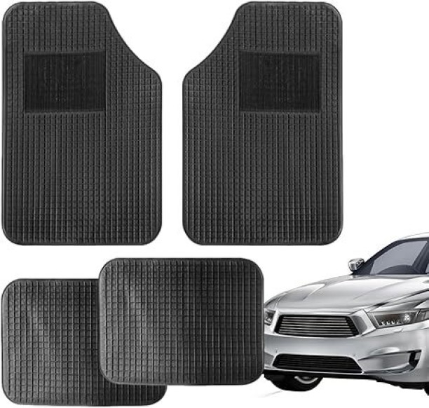 BHDES Rubber Standard Mat For  Universal Car 4 Piece