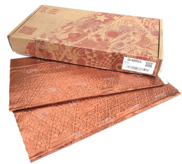 DrArtex Aluminium Standard Mat For  Sound Deadening for Any Model Vehicle