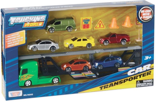 Motormax Transporter With 6 Cars