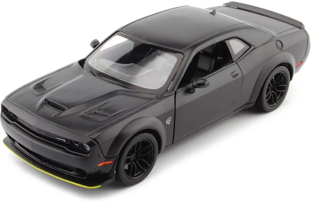 Motor Max Dodge Challenger SRT Hellcat Wide Body Black (scale 1 : 24)